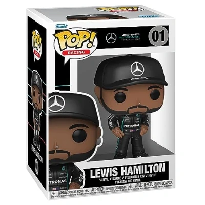 Image of Funko Pop! Vinyl: Formula One Lewis Hamilton Mercedes Benz Vinyl Collectible Figure Gift Idea Official Merchandise Toy for Children and Adults Sports Fans