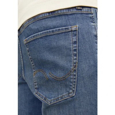 Image of JACK &amp; JONES Male Slim Fit Jeans JJIGLENN JJORIGINAL SQ 914 Jeans, Blue Denim, 29W / 34L