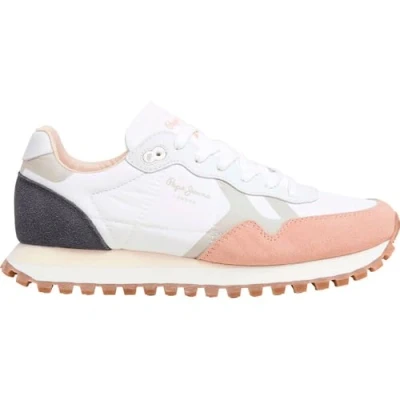 Image of Pepe Jeans BRIT ON Master Trainers, Women&#039;s, Size: 3, Soft pink Leather/synthetics