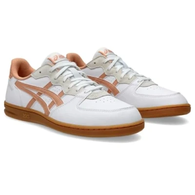 Image of Asics Sportstyle Skyhand OG Unisex Trainers, Size: 9, White/sepia shoes