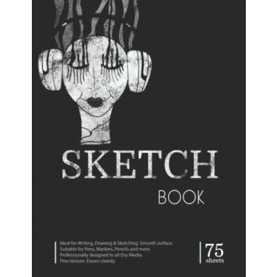 Image of Sketch Book: Pad Sketchbook Journal &amp; Notebook: Notebook for Drawing, Writing, Painting, Sketching or Doodling.
