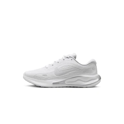 Image of Nike Performance Downshifter 13 Neutral running shoes, Women&#039;s, Size: 9.5, White/platinum tint Textile/synthetics