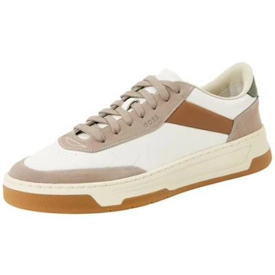 Image of BOSS Baltimore Trainers, Men&#039;s, Size: 14, Medium beige shoes