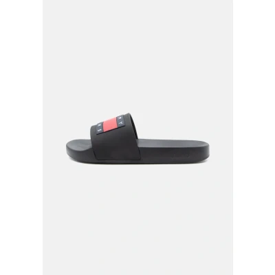 Image of Tommy Jeans Pool Slide slides, Men&#039;s, Size: 9.5, Black shoes