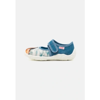 Image of Superfit Bonny Slippers for kids, Size: 2, Blau Cotton