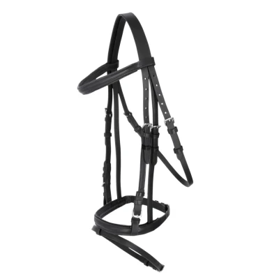 Image of Covalliero Snaffle Bridle Standard