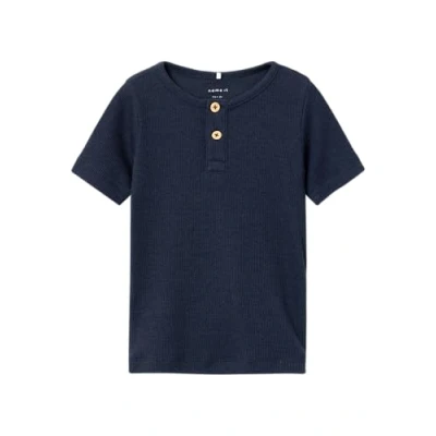 Image of Name IT Jungen Nmmkab Ss Top Noos, Laurel Wreath/Detail:melange, 104