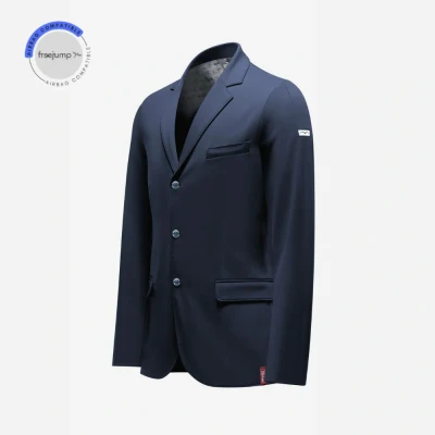 Image of Animo Mens Ikko Riding Jacket Navy IT52 UK36 FR44 Equestrian Show Horse