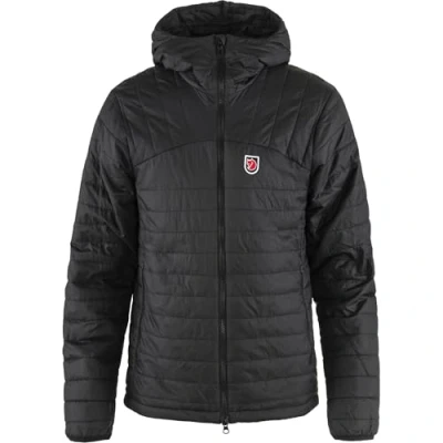 Image of Fjällräven Expedition XLÄTT Hoodie Winter jacket, Men&#039;s, Size: Large, Black