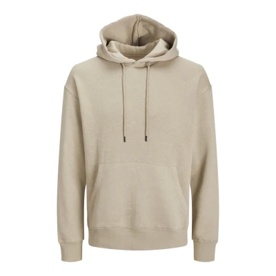 Image of Jack &amp; Jones Jjestar Basic NOOS Hoodie, Size: Large, Crockery