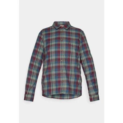 Image of Fjallraven Women&#039;s Singi Fjäll Shirt W T, Port/Patina Green, S, S