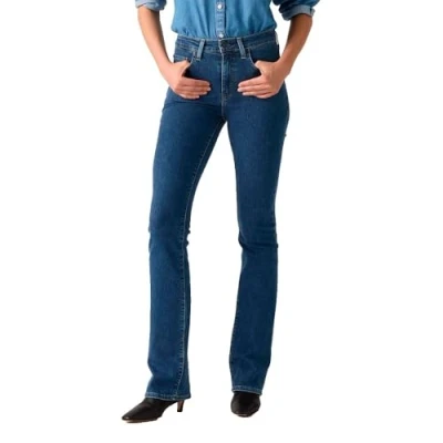 Image of Levi&#039;s Women&#039;s 725 High Rise Bootcut Jeans, Triangle Exploration, 28W / 32L