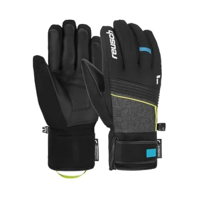Image of Reusch Louis R TEX® XT Warm, Waterproof, Windproof and Breathable Unisex Winter Gloves, Finger Snow Ski Gloves for Men Women, 7