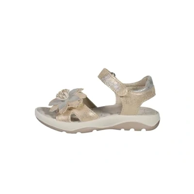 Image of Lurchi Flora Sandals for kids, Size: 2.5, Gold Synthetics