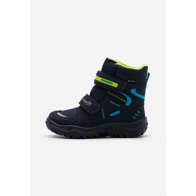Image of Superfit Husky Winter boots for kids, Size: 8/8.5, Blau/grün Synthetics/textile