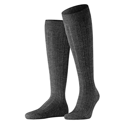 Image of Falke Teppich IM Schuh Cushioned SOLE Knee high socks, Men&#039;s, Size: 11.5/12.5, Anthracite
