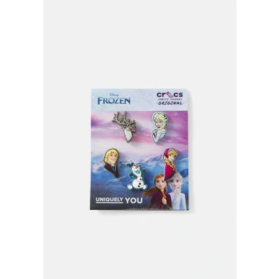 Image of Crocs Frozen Character Unisex 5 PACK Gift for kids, Size: One Size, Multi