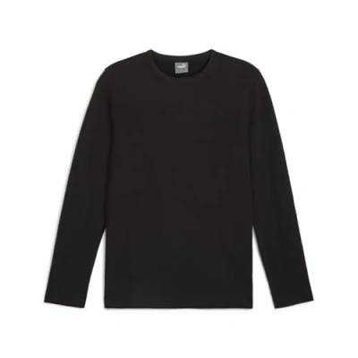 Image of Puma Elevated Longsleeve Long sleeved top, Men&#039;s, Size: Medium, black