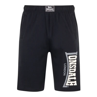 Image of Lonsdale Normale Passform Shorts, Men&#039;s, Size: XL, Black