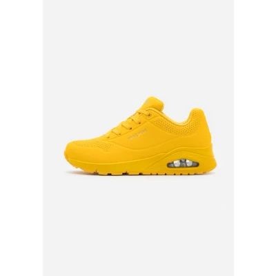 Image of Skechers Kid&#039;s UNO Stand On Air Trainers, Yellow, 6 UK