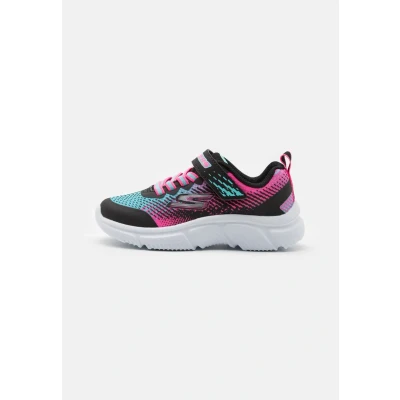 Image of Skechers Performance GO RUN 650 Neutral running shoes for kids, Size: 10.5K, Black/multicolor Synthetics/textile