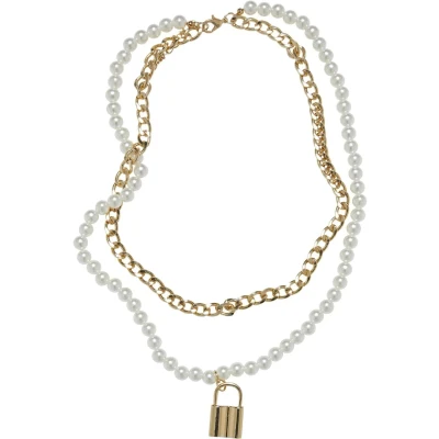 Image of Urban Classics Necklace goldcoloured, Size: ONE, Gold/coloured