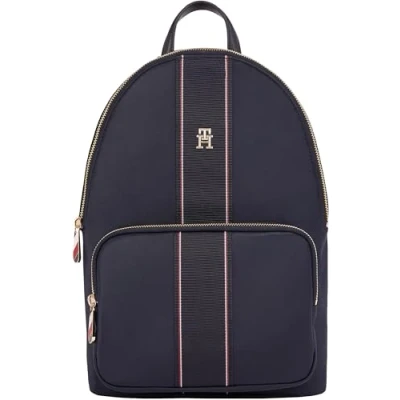 Image of Tommy Hilfiger Poppy Backpack Rucksack, Women&#039;s, Size: One Size, Blue