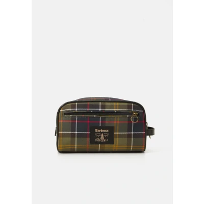 Image of Barbour Tartan Washbag Wash bag, Men&#039;s, Size: One Size, Classic/beacon