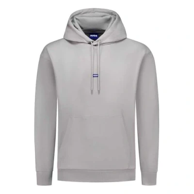 Image of HUGO Nalonso Hoodie, Men&#039;s, Size: Large, Open grey