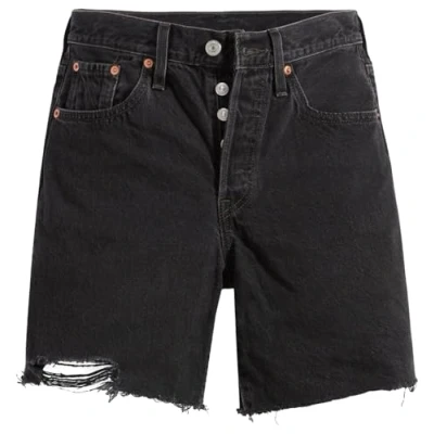 Image of Levi&#039;s 501 MID Thigh Denim shorts, Women&#039;s, Size: 34, Lunar black