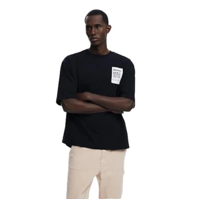Image of Desigual TS_Martin T Shirt for Men, Black/White, L