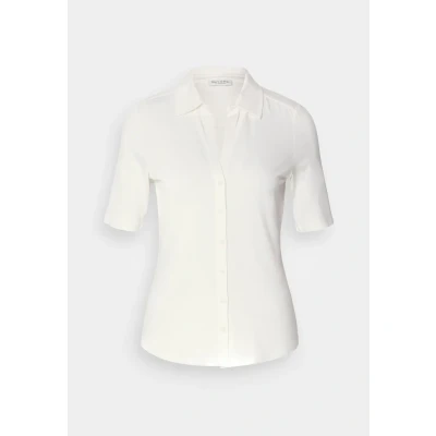 Image of Marc O&#039;Polo Blouse Short Sleeve Classic FIT Buttondown blouse, Women&#039;s, Size: Small, White