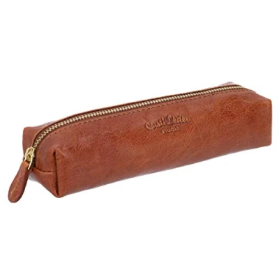 Image of Gusti Leder Peter Pencil case, Size: One Size, Honigbraun