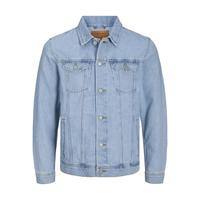 Image of Jack &amp; Jones MF 023 NOOS denim jacket, Men&#039;s, Size: Small, Blue