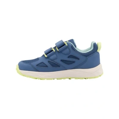 Image of Jack Wolfskin Woodland Texapore Training shoe for kids, Size: 9K, Evening sky Textile/synthetics