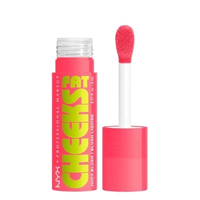 Image of NYX Professional Makeup Fat Cheeks Juicy Blush, Liquid up to 12H Wear, Product Does Not Fade (various shades) 8ml Guava Gush