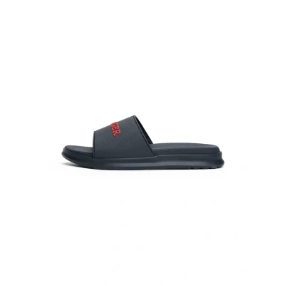 Image of Tommy Hilfiger DUAL Density Pool Slide slides, Men&#039;s, Size: 6.5, Desert sky Synthetics