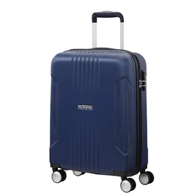 Image of American Tourister, Blue (Dark Navy), S (55 cm 34 L), Hand Luggage