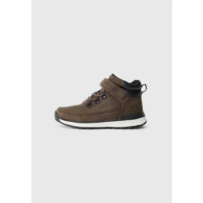 Image of Kappa Monsi Unisex Boots for kids, Size: 1, Brown/black shoes