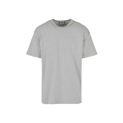 Image of Urban Classics Men&#039;s Oversized Inside Out Tee T Shirt, Gray, L