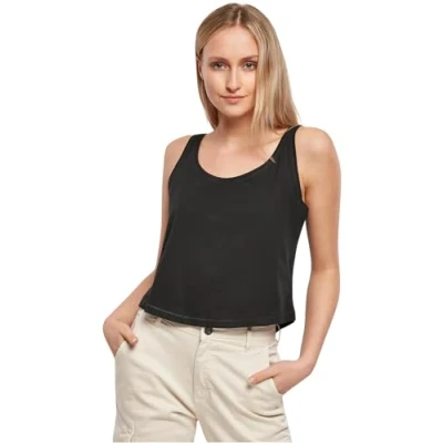 Image of Build Your Brand Women&#039;s Ladies Oversized Tank Top T Shirt