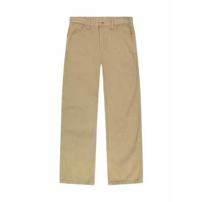 Image of Wrangler Men&#039;s Original Fit Jean, Prewashed Tan, 33W / 30L