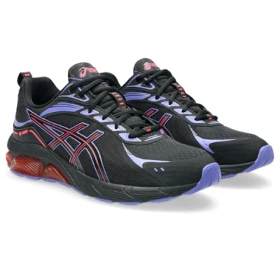 Image of Asics Sportstyle GEL Quantum Unisex Trainers, Size: 5, Black/diva pink Textile/synthetics
