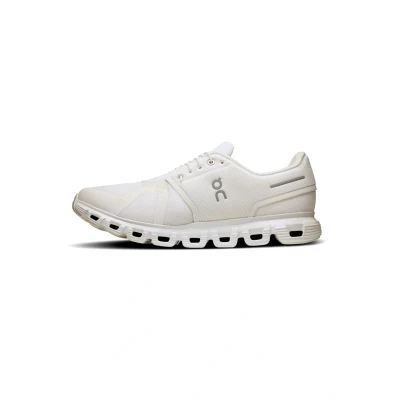 Image of On Cloud 6 Trainers, Men&#039;s, Size: 11.5, white Polyester