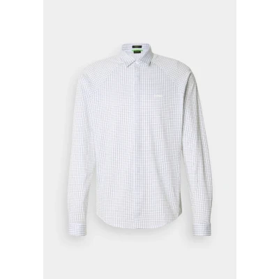 Image of BOSS Men&#039;s B EXCURSE Regular Fit Knitted Cotton Pique Shirt, 101Natural, 6XL
