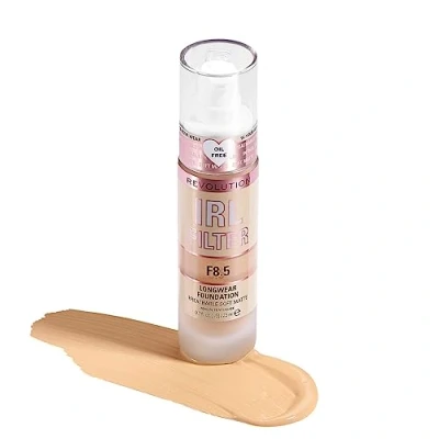 Image of Makeup Revolution IRL Filter Longwear Foundation 23ml (Various Shades) F8.5