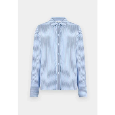 Image of ONLY Onlberit LIFE Buttondown blouse, Women&#039;s, Size: XS, Blue bell/black
