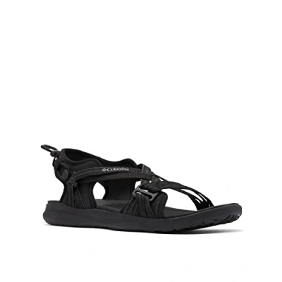 Image of Columbia Walking sandals, Women&#039;s, Size: 6, Black/ti grey steel Textile