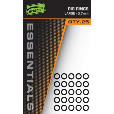 Image of Fox Edges Rig Rings Large (25 pieces) Terminal tackle