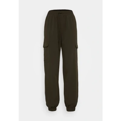 Image of ONLY Women&#039;s Onlkatinka Cargo Pant WVN Noos Trousers, Forest Night, M
